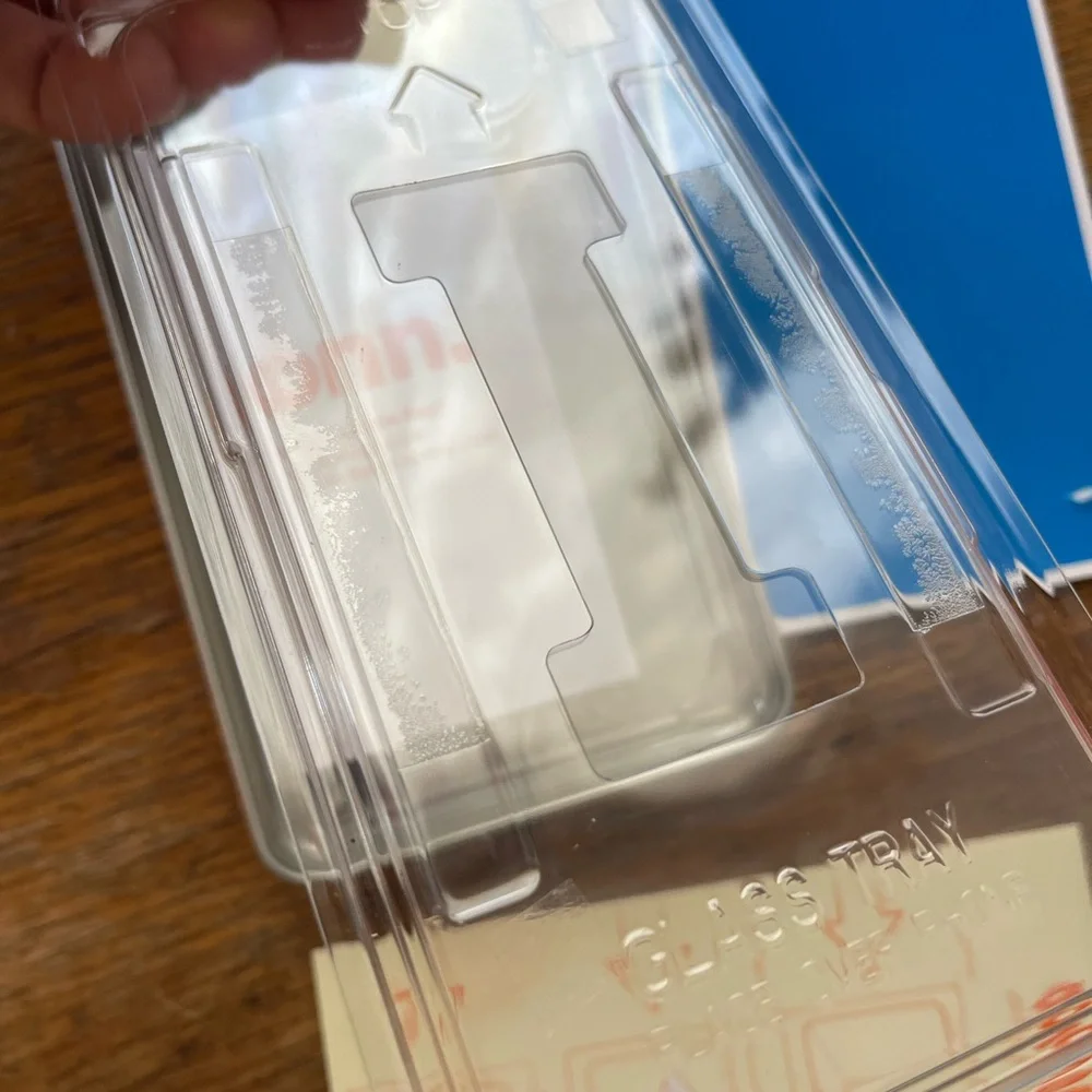 Protect Onn Orange Glass Screen Protector for iPhone 14 Plus and 13 Pro Max